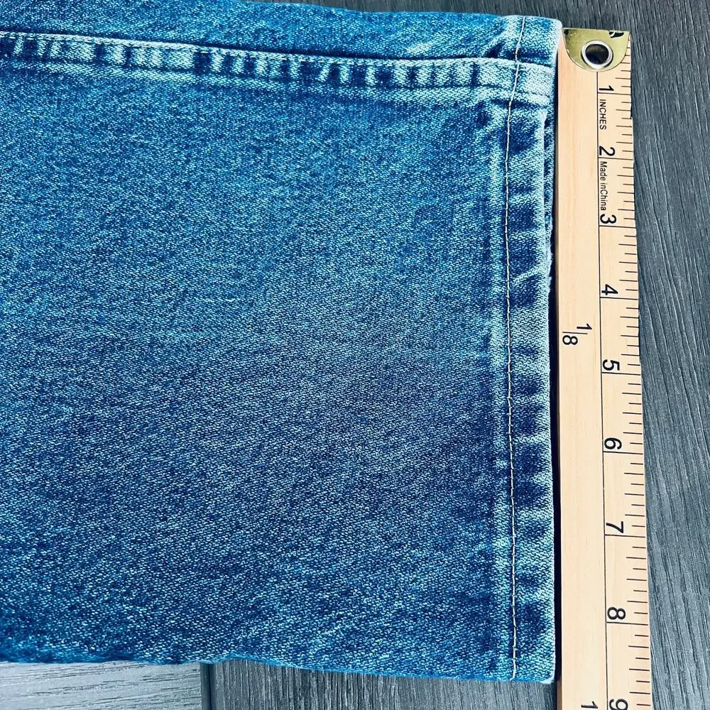 Wrangler George Strait Jeans Mens 40X34 Blue Denim Pants Cowboy Cut Western Work